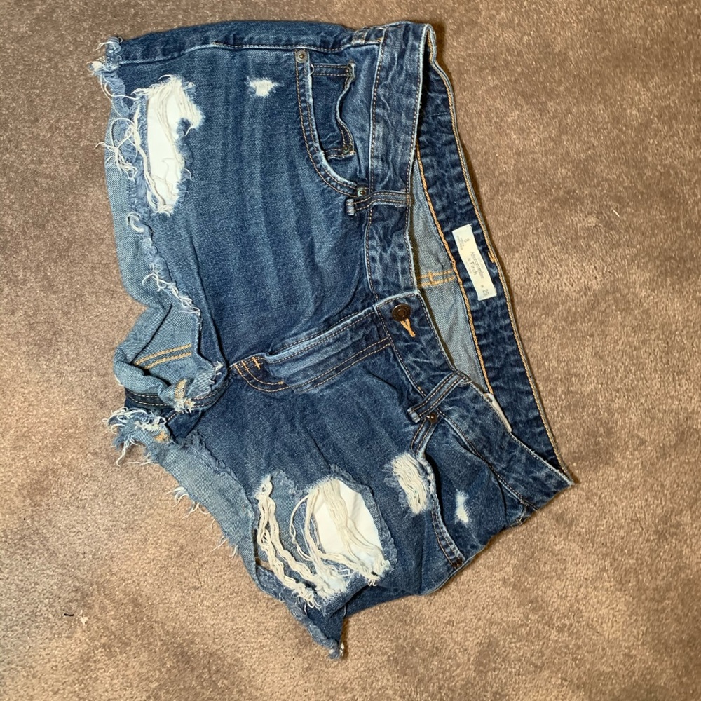 Abercrombie and Fitch Jean Shorts